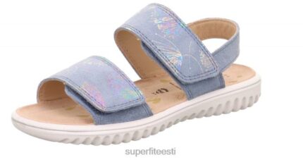 Superfit väikelapsed sparkle - takjakinnitusega sandaal 6TFB8673 sandaalid sinine