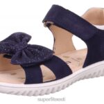 Superfit väikelapsed sparkle - takjakinnitusega sandaal 6TFB8683 sandaalid sinine