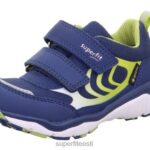 Superfit väikelapsed sport5 - takjakinnitusega madalad tossud 6TFB8807 madalad tossud sinine/heleroheline