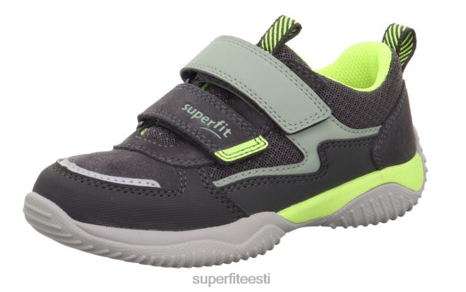 Superfit väikelapsed storm - tossud madalad takjakinnitusega 6TFB8774 madalad tossud hall/kollane - Image 1
