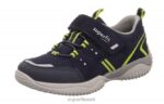 Superfit väikelapsed storm - tossud madalad takjakinnitusega 6TFB8796 madalad tossud sinine/heleroheline