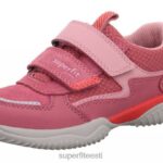Superfit väikelapsed storm - tossud madalad takjakinnitusega 6TFB8806 madalad tossud roosa/punane