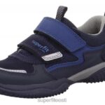 Superfit väikelapsed storm - tossud madalad takjakinnitusega 6TFB8823 madalad tossud sinine/helehall