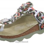 Superfit väikelapsed tarretised - pandlaga suss 6TFB8583 sussid roheline/mitmevärviline