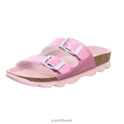 Superfit väikelapsed tarretised - pandlaga suss 6TFB8590 sussid roosa