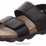 Superfit väikelapsed tarretised - sandaal takjakinnitusega 6TFB8581 sandaalid must