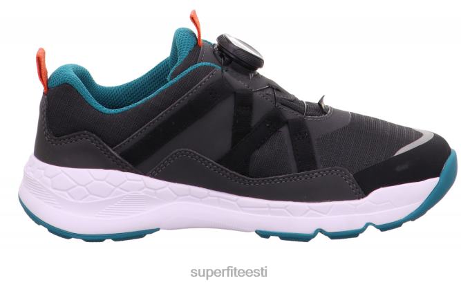Superfit väikelapsed tasuta sõit – boa fit süsteemiga madalad tossud 6TFB8883 madalad tossud hall/roheline - Image 2