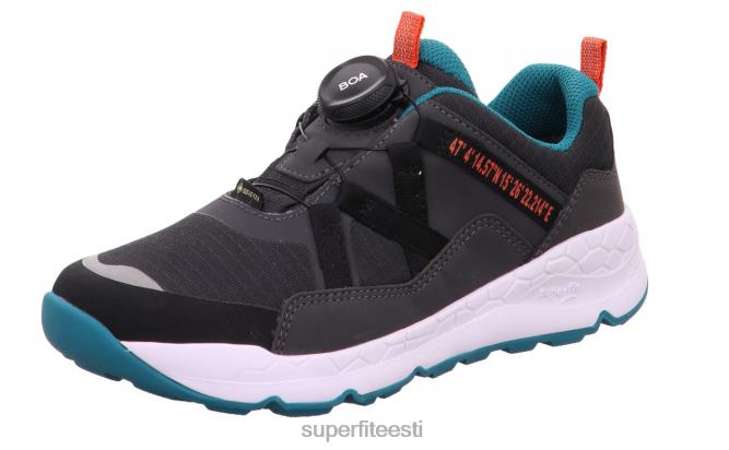 Superfit väikelapsed tasuta sõit – boa fit süsteemiga madalad tossud 6TFB8883 madalad tossud hall/roheline - Image 1