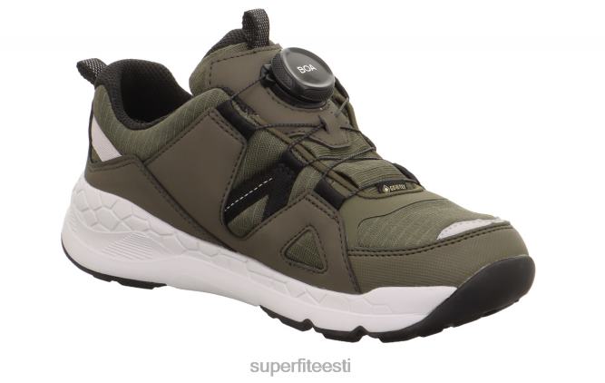 Superfit väikelapsed tasuta sõit – boa fit süsteemiga madalad tossud 6TFB8894 madalad tossud roheline/must - Image 4