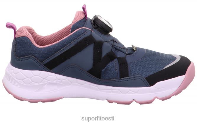 Superfit väikelapsed tasuta sõit – boa fit süsteemiga madalad tossud 6TFB8900 madalad tossud sinine/roosa - Image 2