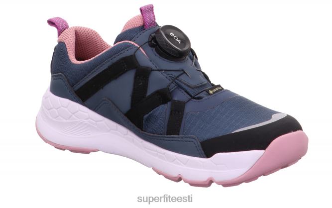Superfit väikelapsed tasuta sõit – boa fit süsteemiga madalad tossud 6TFB8900 madalad tossud sinine/roosa - Image 4