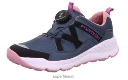 Superfit väikelapsed tasuta sõit – boa fit süsteemiga madalad tossud 6TFB8900 madalad tossud sinine/roosa