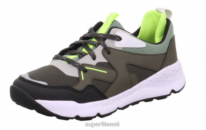 Superfit väikelapsed tasuta sõit - tossud madalad nööriga 6TFB8899 madalad tossud roheline/heleroheline - Image 1