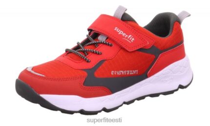 Superfit väikelapsed tasuta sõit - tossud madalad takjakinnitusega 6TFB8890 madalad tossud punane/hall
