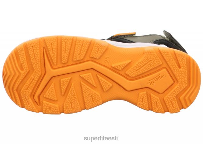 Superfit väikelapsed tornado light - takjakinnitusega sandaal 6TFB8617 sandaalid roheline/oranž - Image 5