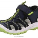 Superfit väikelapsed tornado light - takjakinnitusega sandaal 6TFB8668 sandaalid sinine/heleroheline
